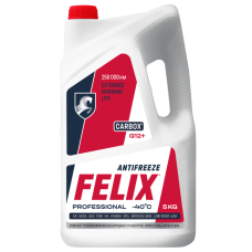 Антифриз G12+ FELIX CARBOX -40 белая банка крас. 5л