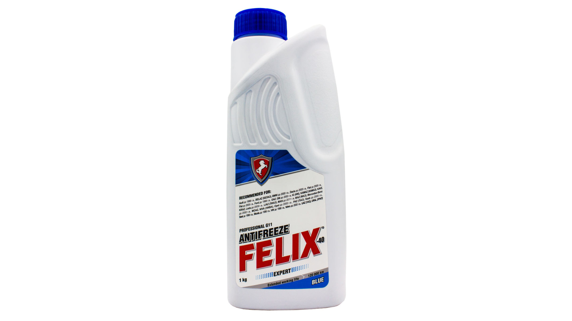 Антифриз G11 FELIX EXPERT -40 белая банка син. 1л