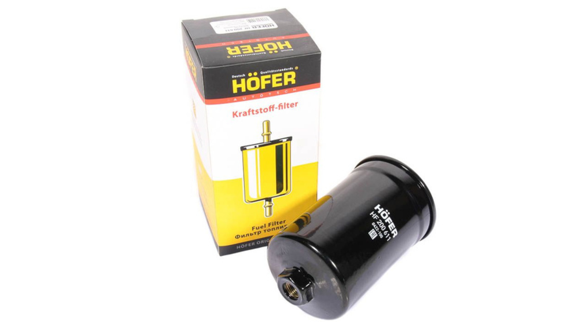 Фильтр топл.(KL28) HOFER HF200611 УАЗ ГАЗ 406,405 под болт