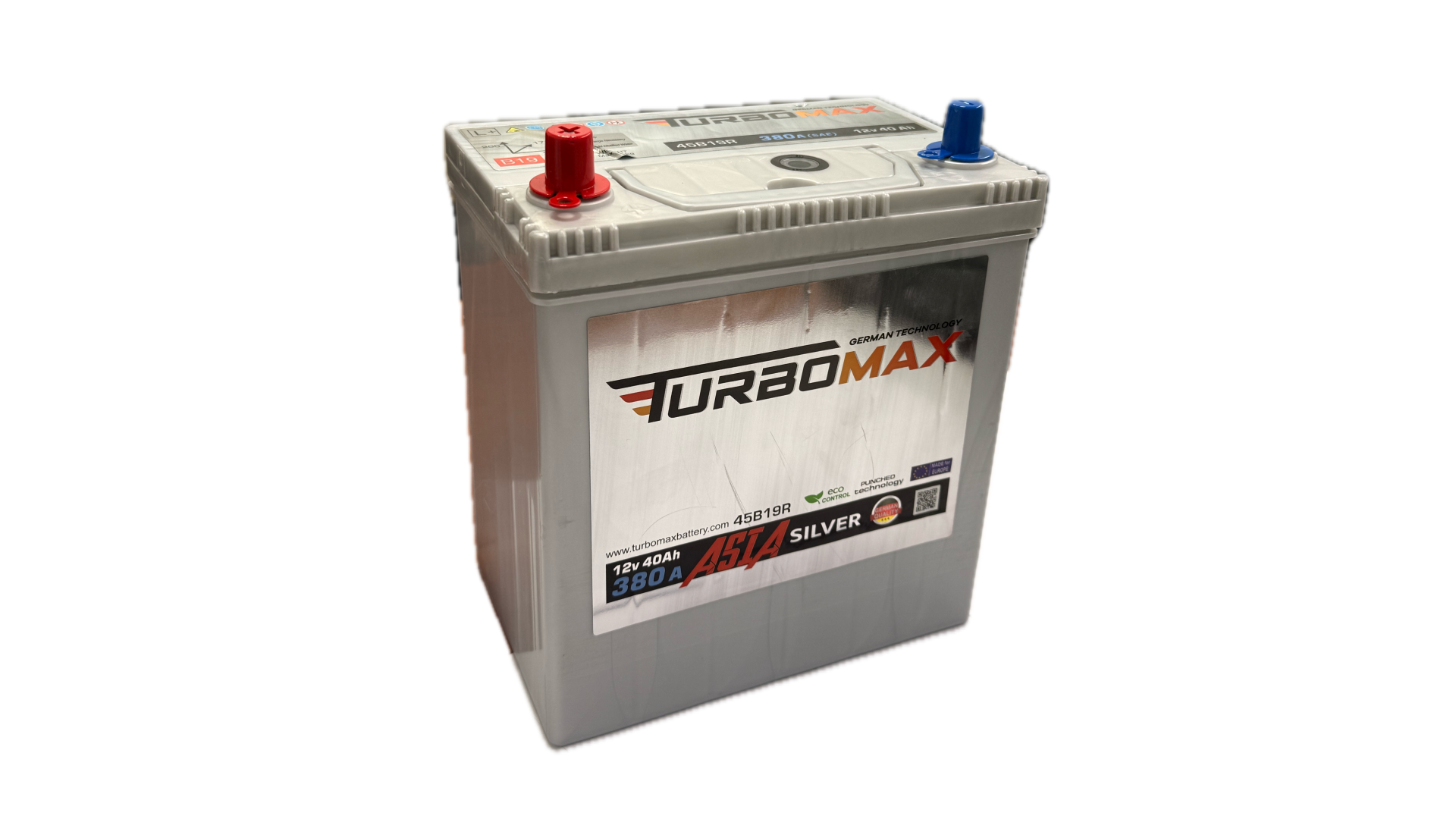 TURBOMAX Silver Asia B19 40Ah 380A L