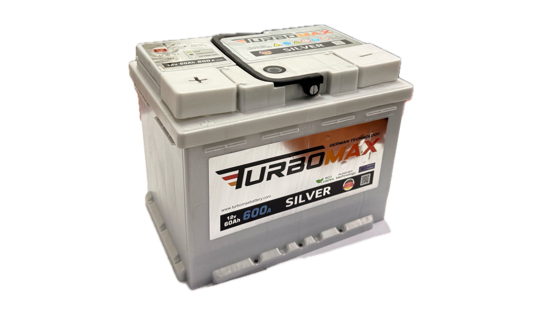 TURBOMAX Silver L2 60Ah 600A L