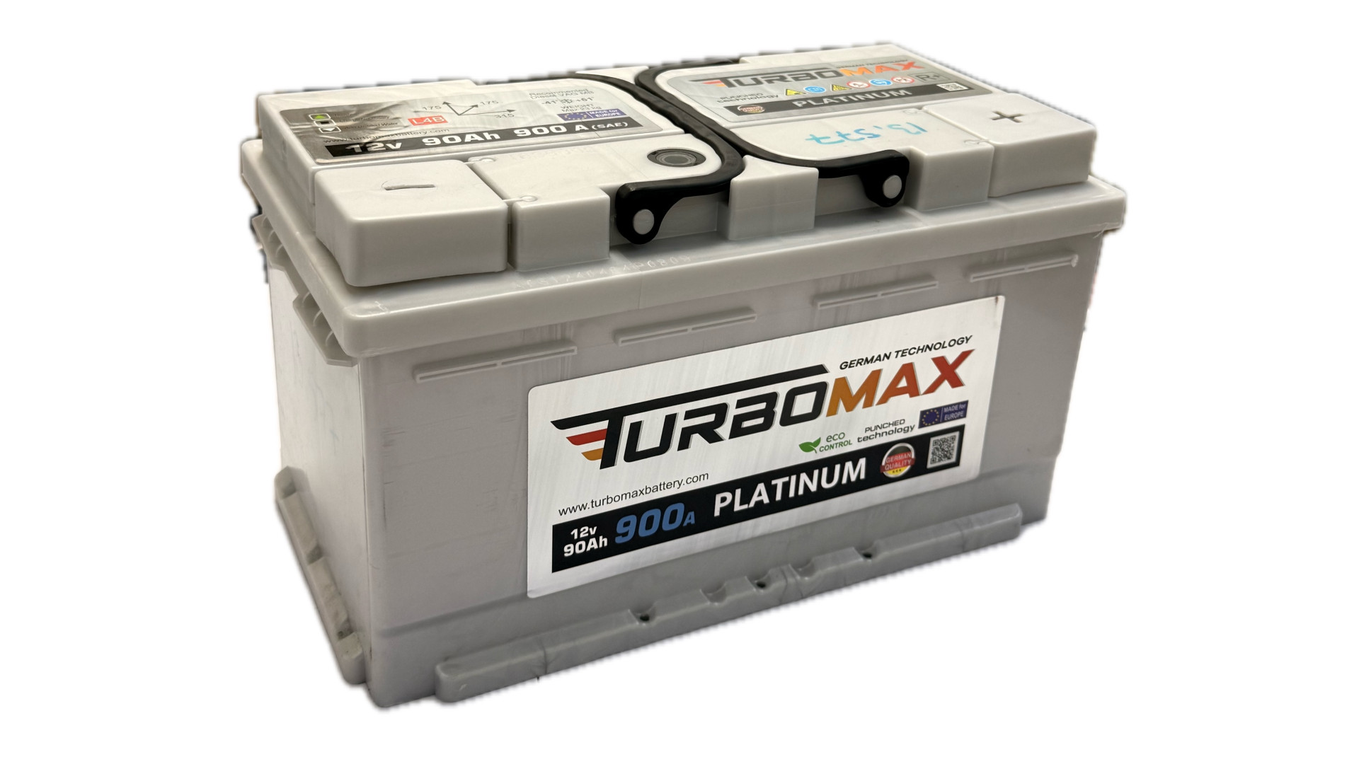 TURBOMAX Platinum LB4 90Ah 900A R низкий