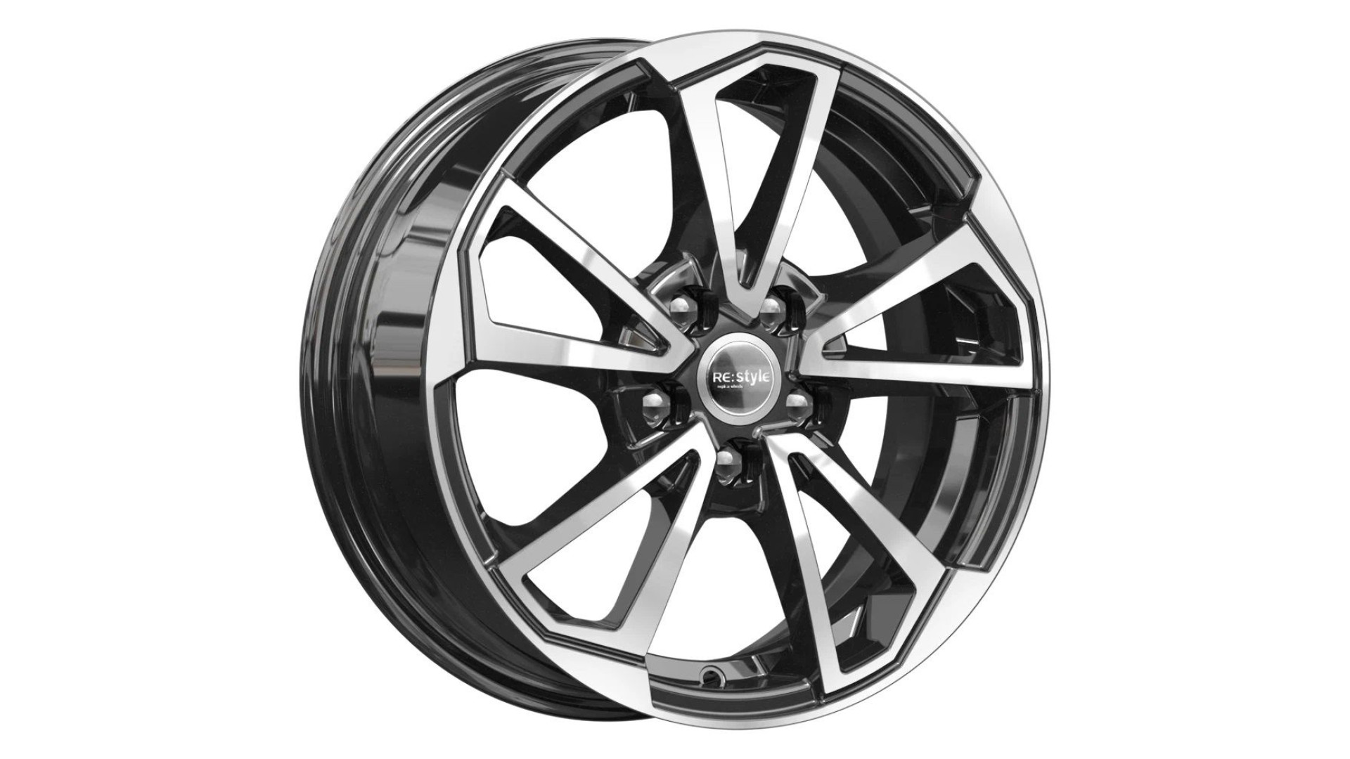 Диск легкосп 15 K&K R15 5х100 6J ET38 DIA57.1 Алмаз Черный