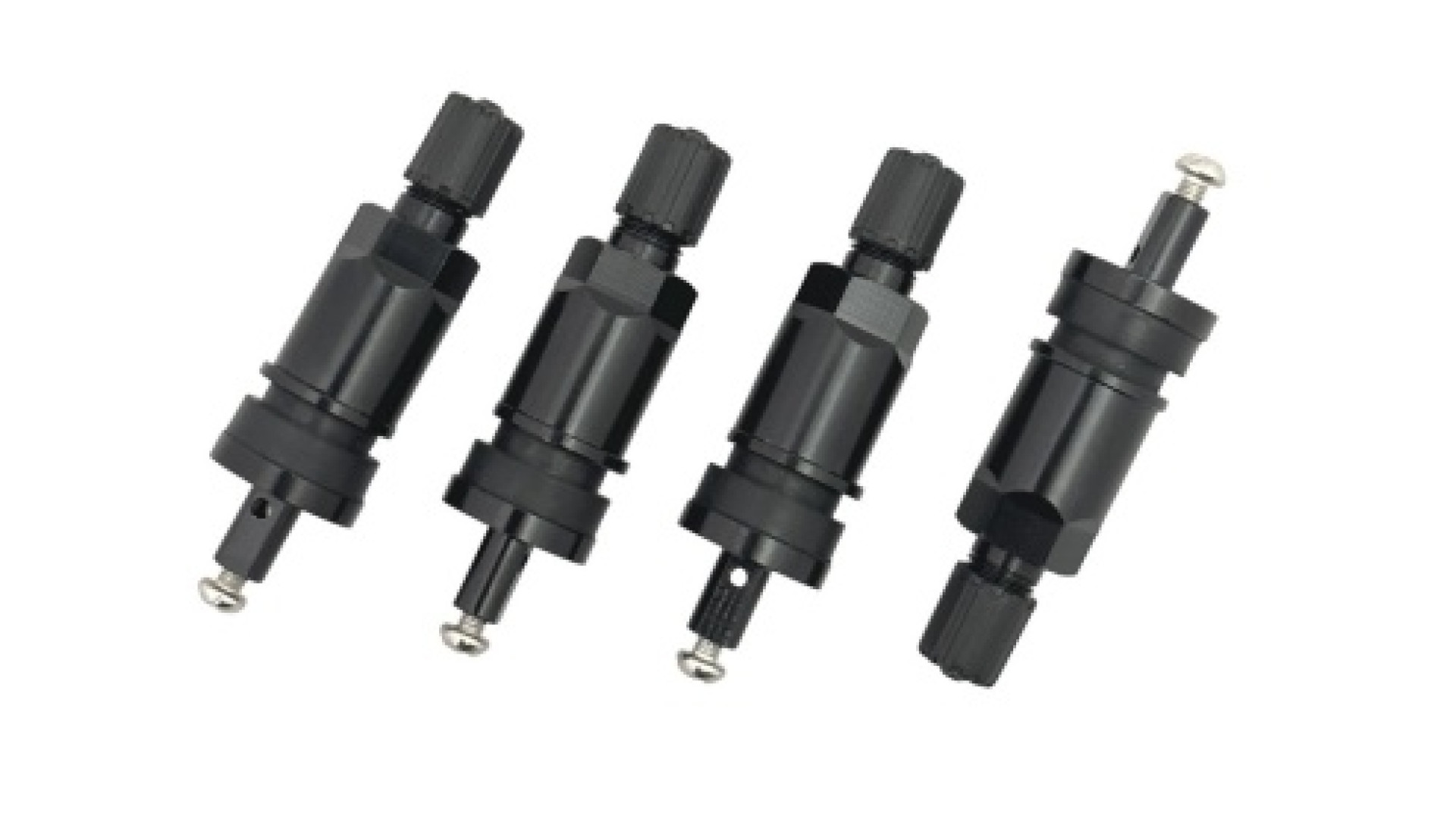 Комплект вентилей TPMS-02B под датчик (Черный)