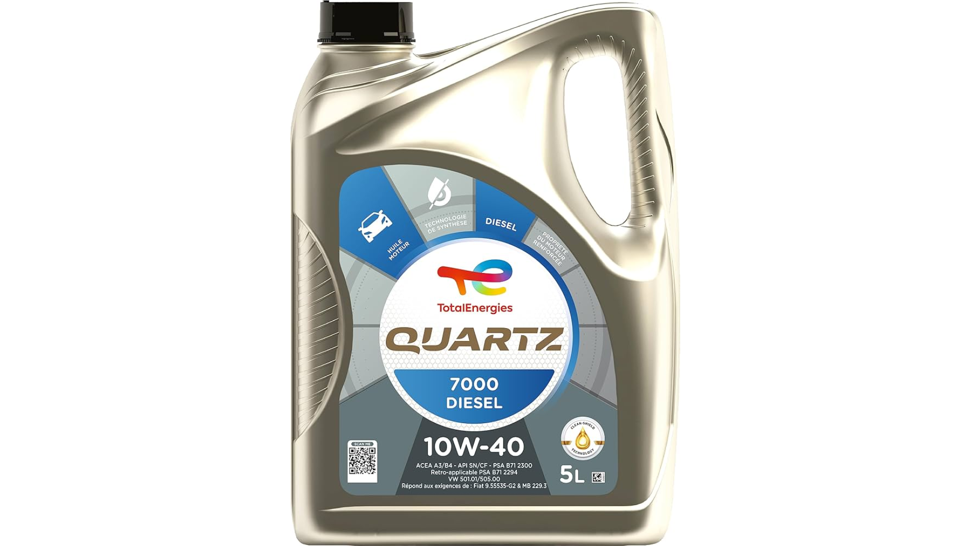 Total Quartz 7000 10W40 Diesel 4L