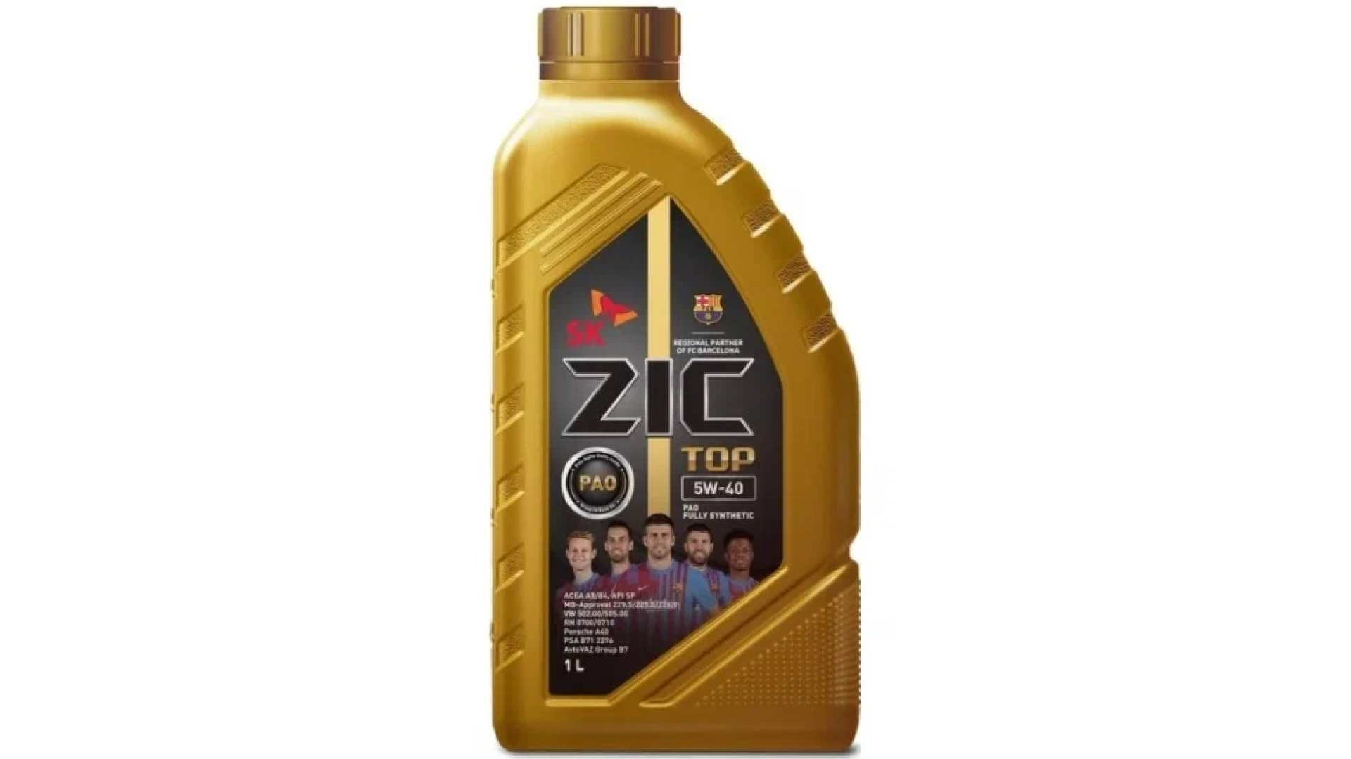 Масло ZIC TOP SAE 5W40 API SN/CF 1л