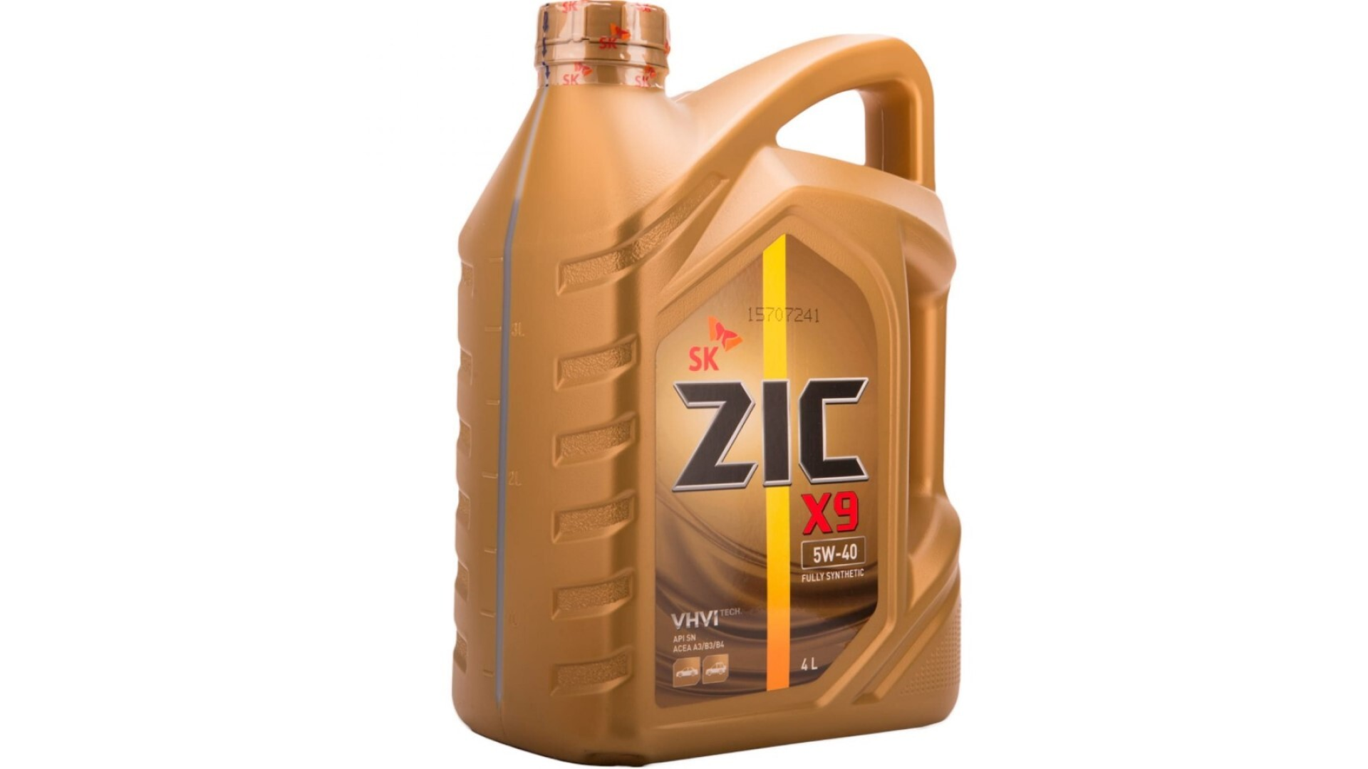 Масло ZIC X9 5W40 SN/CF син.4 L