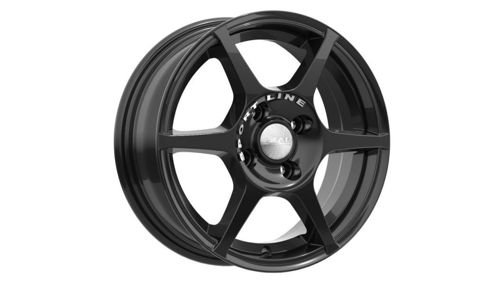 Диск легкосп R14x5.5J 4x100 ET38 DIA67.1 Ягуар СКАД черный