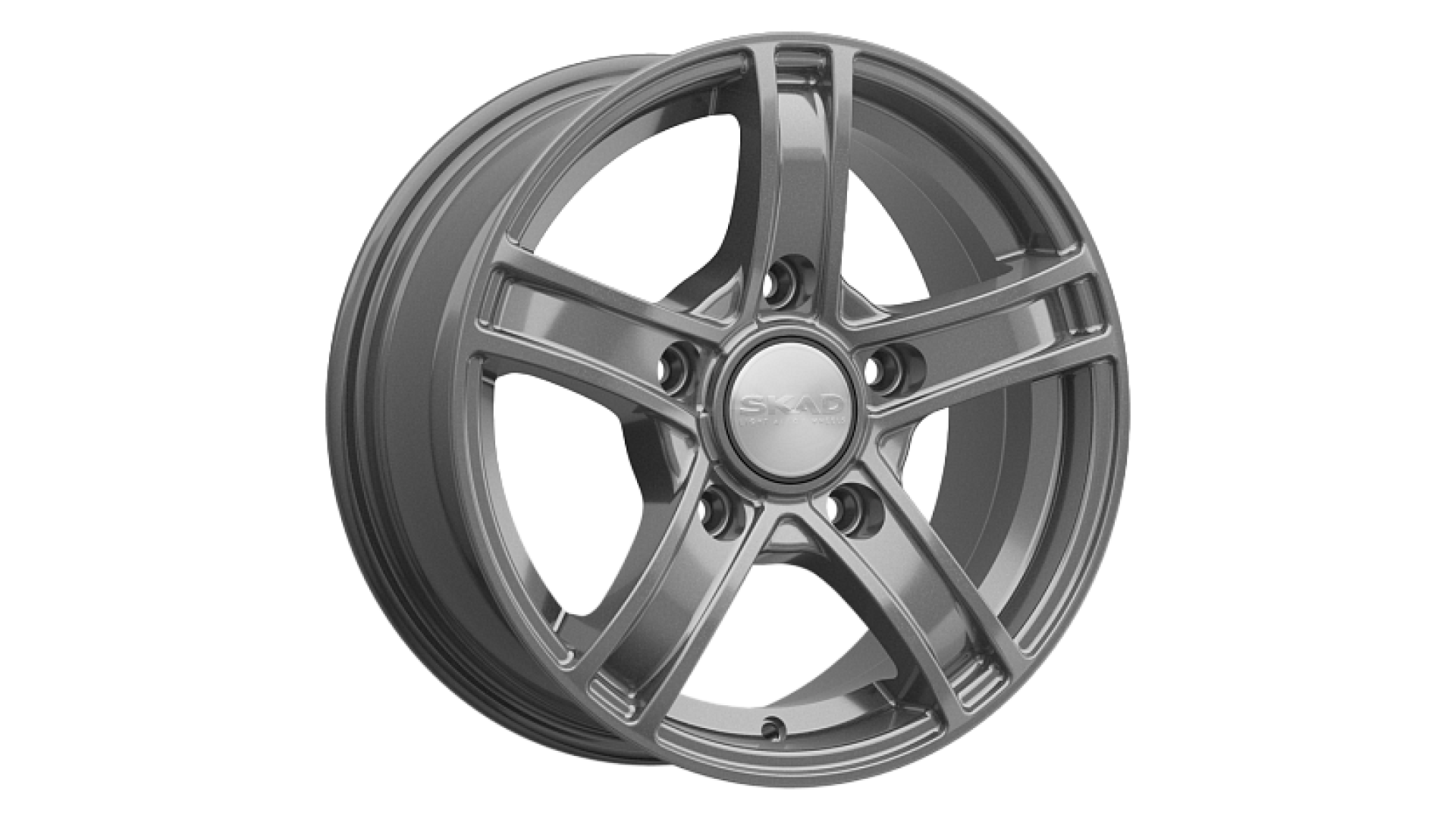 Диск легкосп 15 Скад R15 5x139,7 6,5J ET40 DIA98,5 Трофи Графит