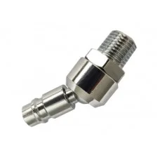 GS-P-0313-3 Штуцер с шарниром (Внешняя резьба, папа) (ø13мм)