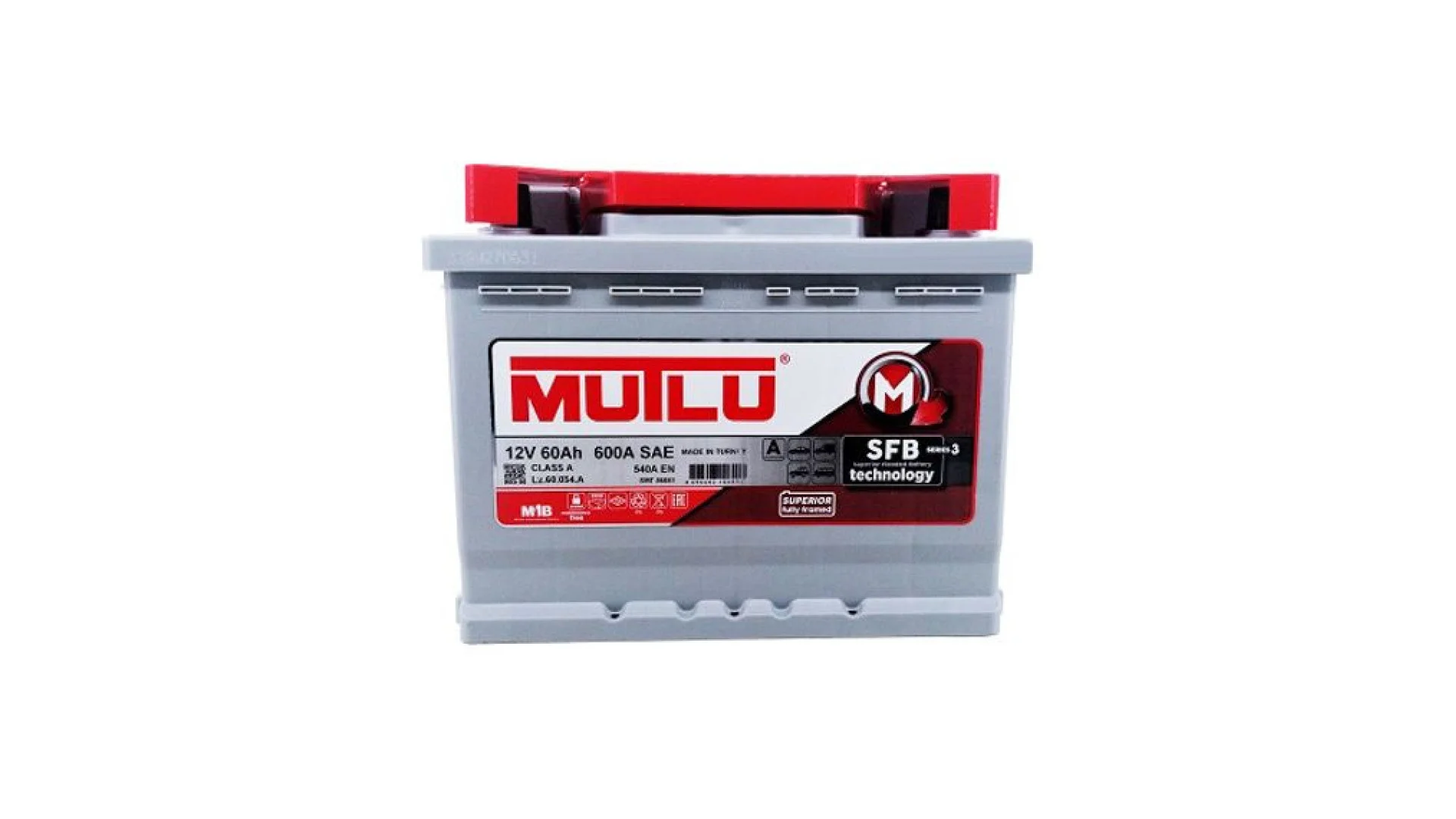 MUTLU SFB M3 L2 60Ah   610A  L