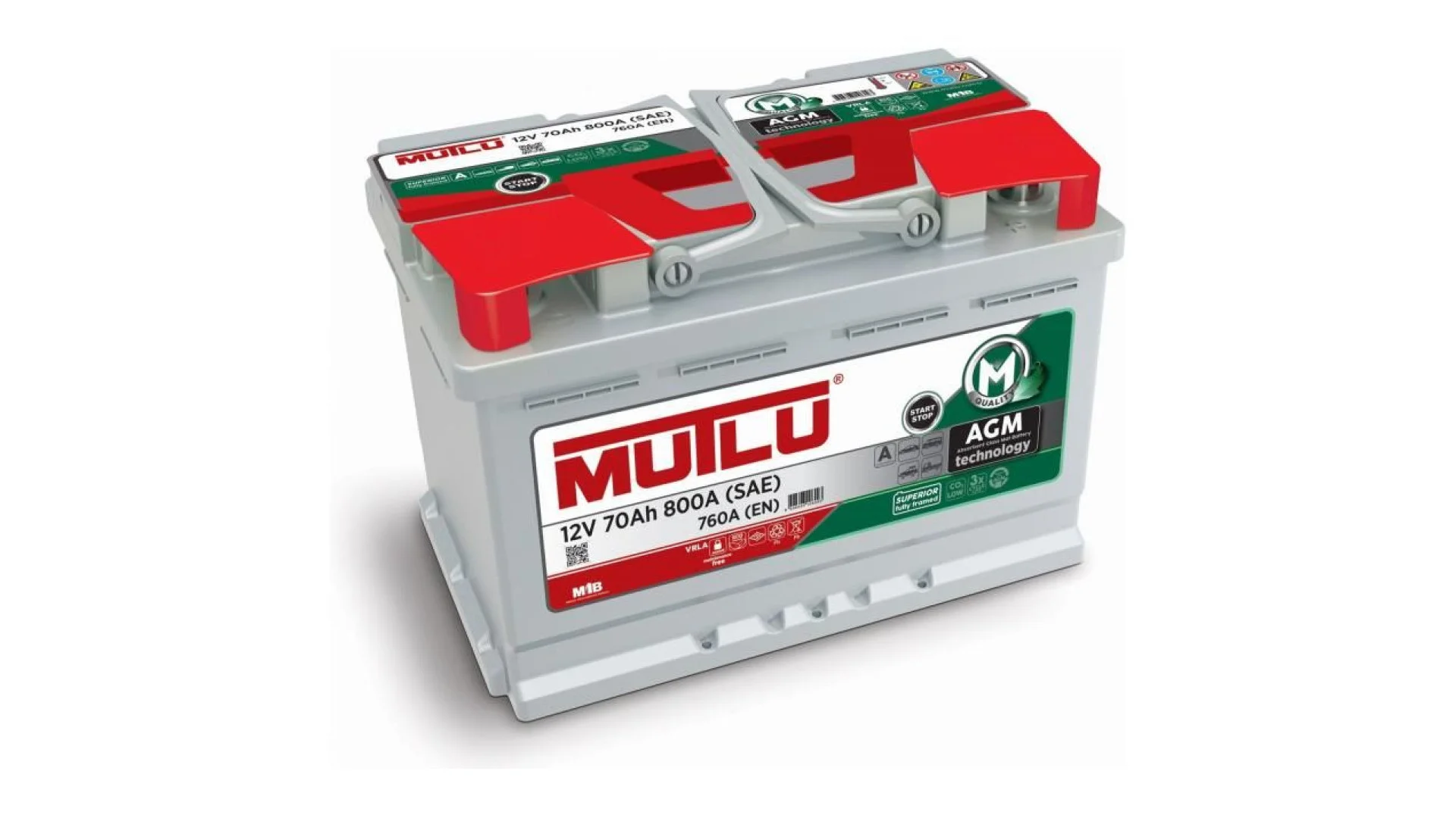 MUTLU AGM L3 70Ah 760A R