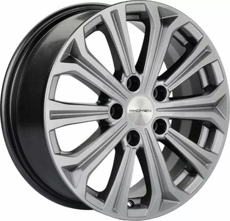 Диск легкосп 16 Khomen R16 5x112 6,5J ET46 DIA57.1 G-Silver
